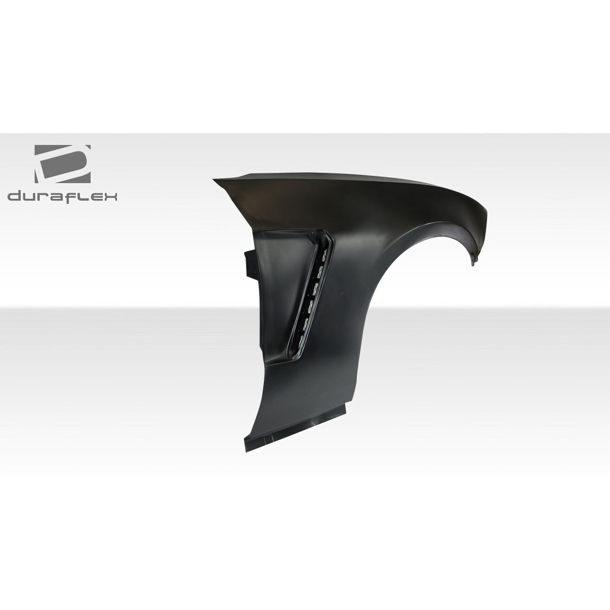 Modify your Ford Mustang 2010 with our Exterior/Fenders - Angled view of fender showing side and contours