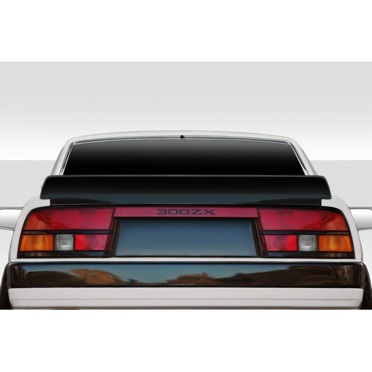 Modify your Nissan 300ZX 1984 with our Exterior/Wings - Rear view angle of the Nissan 300ZX part