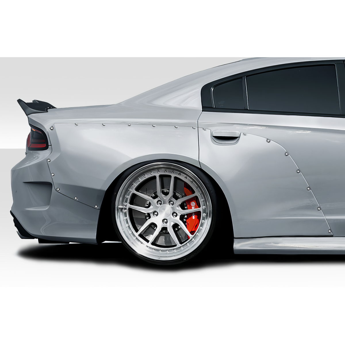 Modify your Dodge Charger 2015 with our Exterior/Fenders - Side angle view of modified Dodge Charger