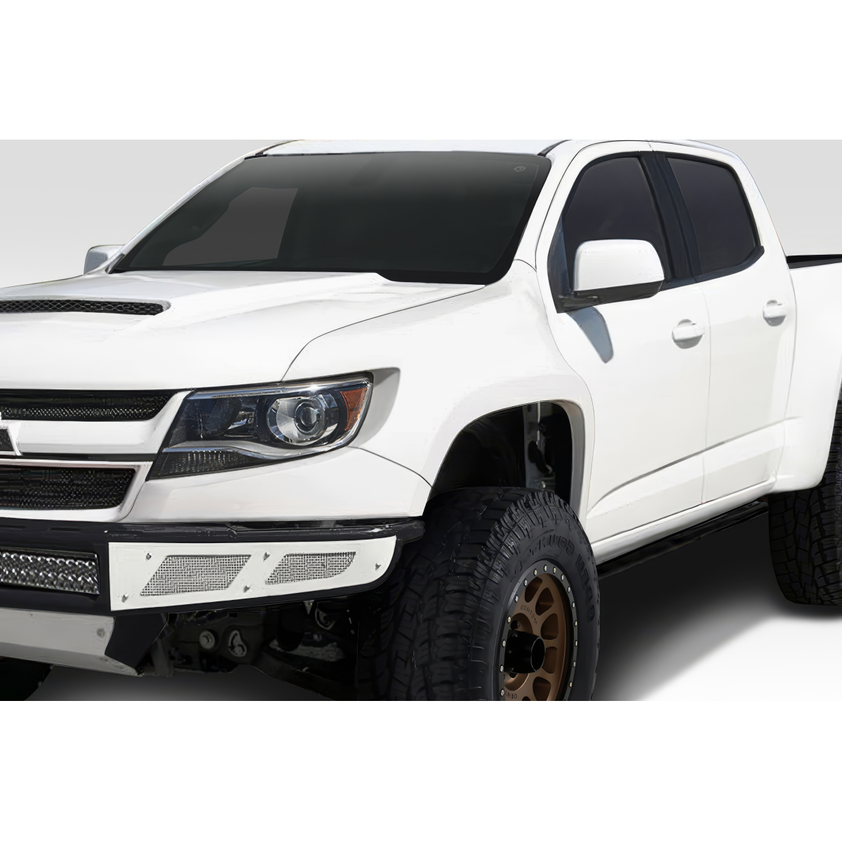 Modify your Chevrolet Colorado 2015 with our Exterior/Fenders - Front angle highlighting fender details