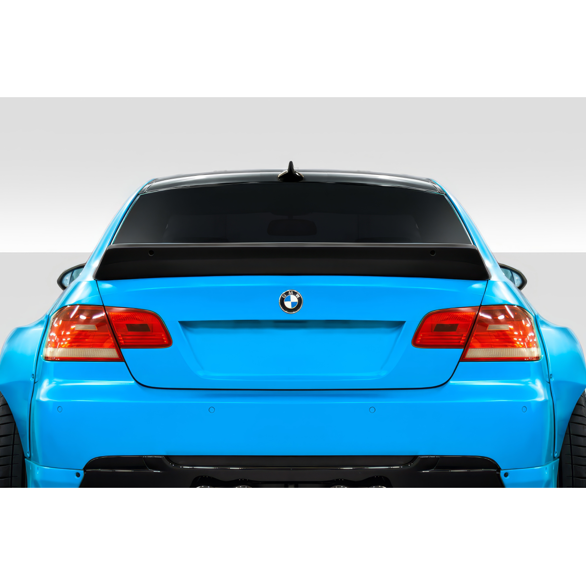 Modify your BMW 3-Series 2007 with our Exterior/Wings - Rear view angle of the BMW 3 Series