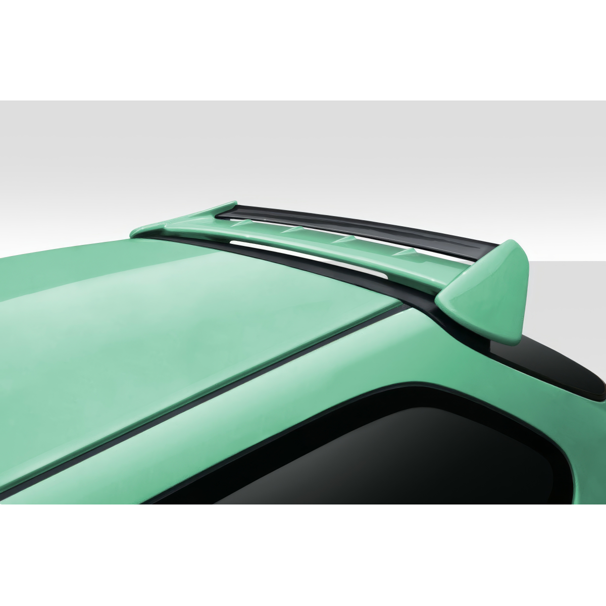 Modify your Honda Civic 1996 with our Exterior/Wings - Top view of the roof wing spoiler at a flat angle