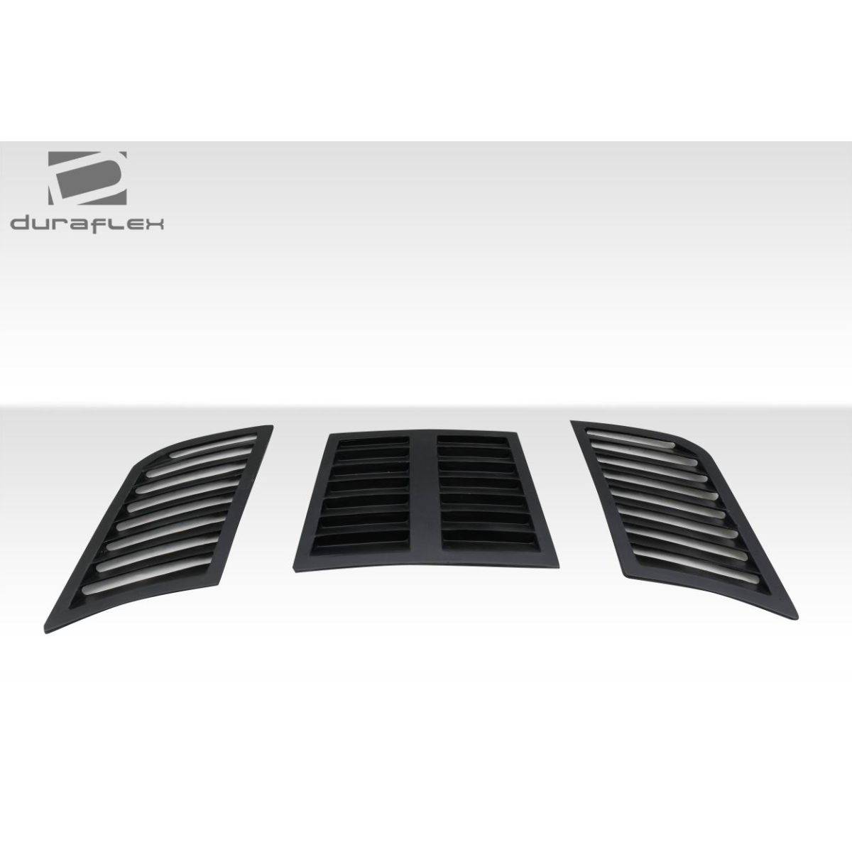 Modify your Nissan 350Z 2003 with our Exterior/Hoods - Front view showing 3 piece hood vents