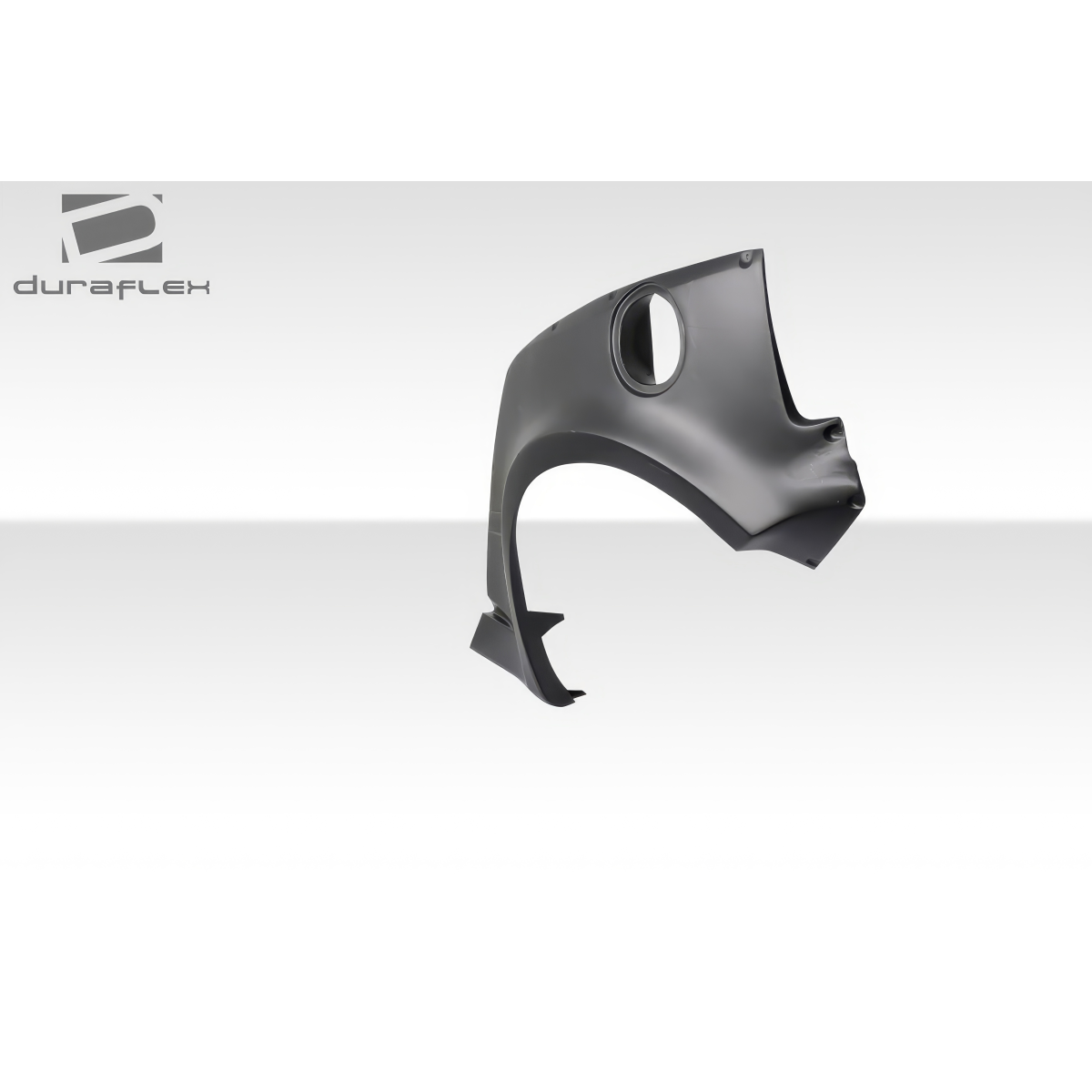 Modify your Honda Civic 1996 with our Exterior/Fenders - Side angle view of a rear fender flare part