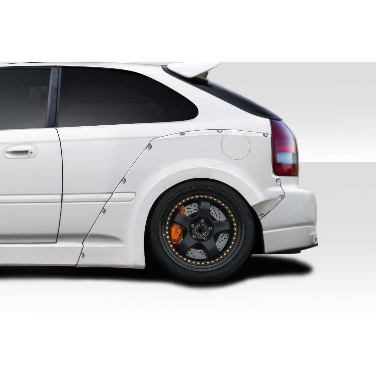 Modify your Honda Civic 1996 with our Exterior/Fenders - The image shows the part from a side angle