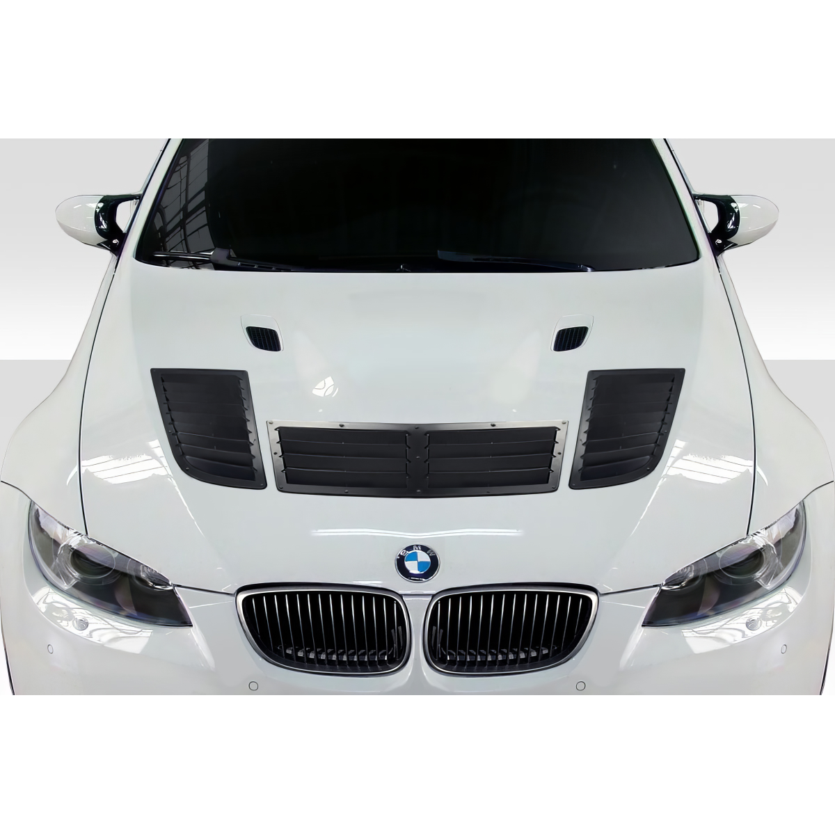 Modify your BMW 3-Series 2008 with our Exterior/Hoods - Top down view of the hood vents