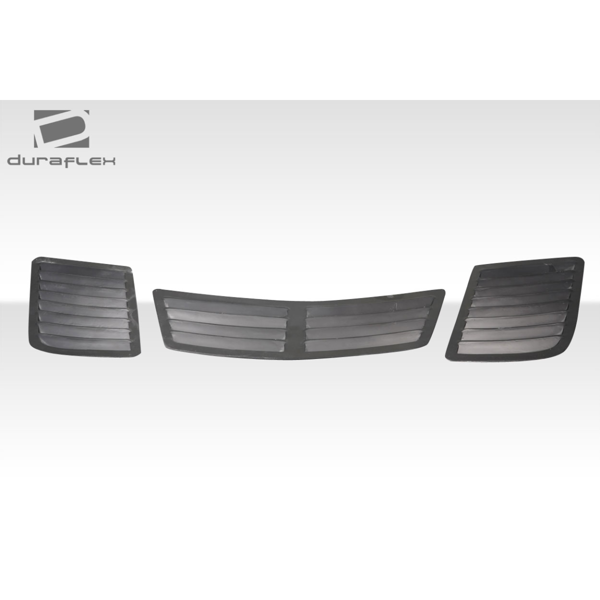 Modify your BMW 3-Series 2001 with our Exterior/Hoods - Front view of hood vents at slight angle