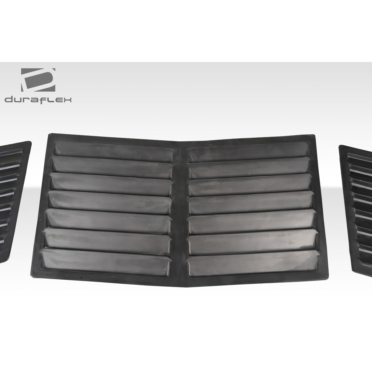 Modify your Chevrolet Corvette 1997 with our Exterior/Hoods - Front view of the hood vents at a flat angle