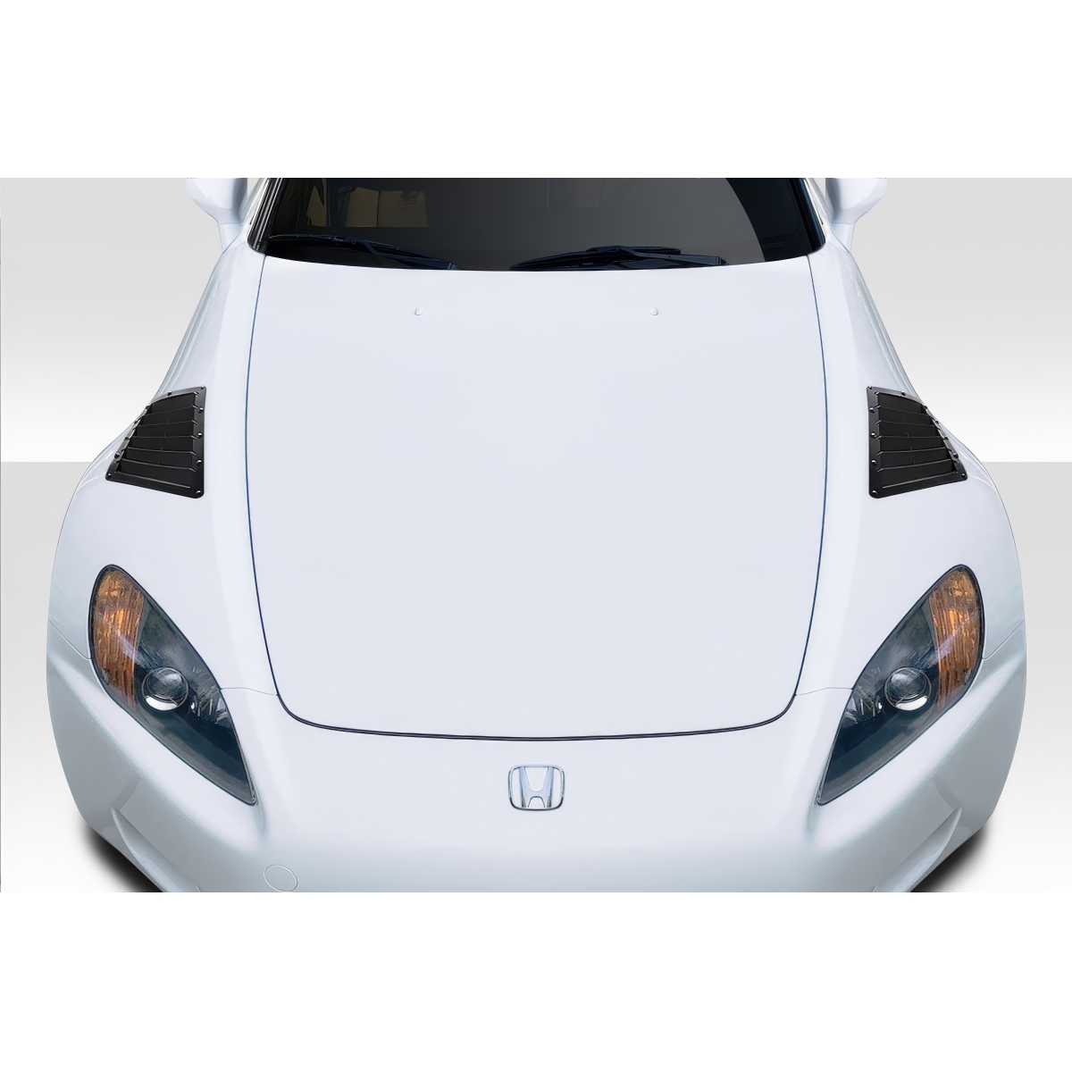 Modify your Honda S2000 2000 with our Exterior/Fenders - Top down view of the vehicle's front fender vents