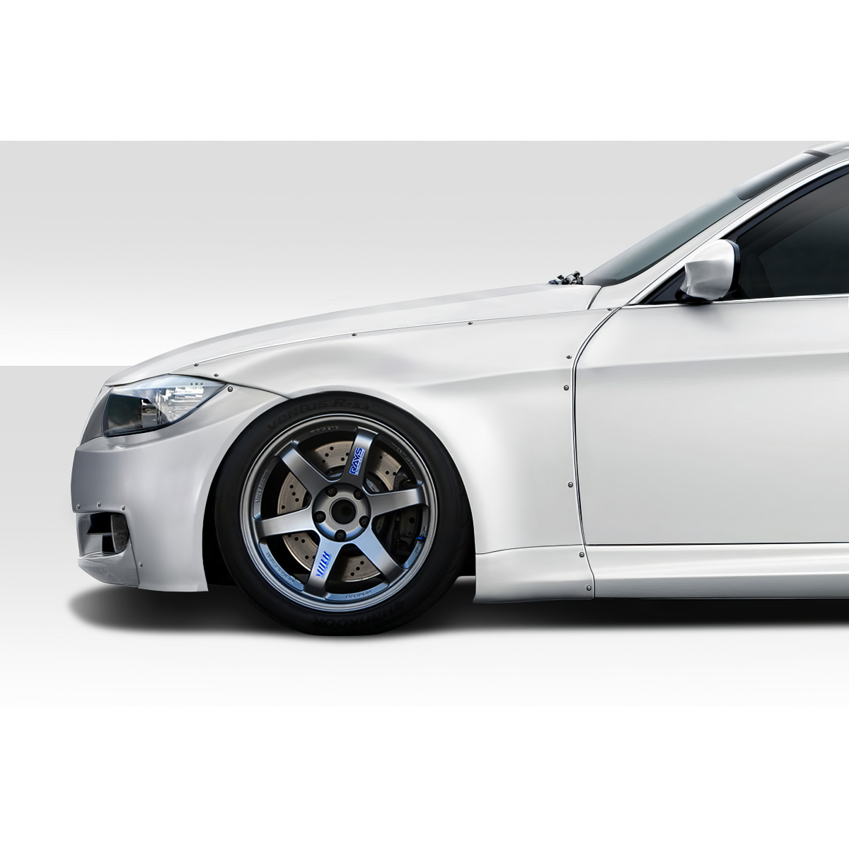 Modify your BMW 3-Series 2006 with our Exterior/Fenders - Image shows car part from a side angle