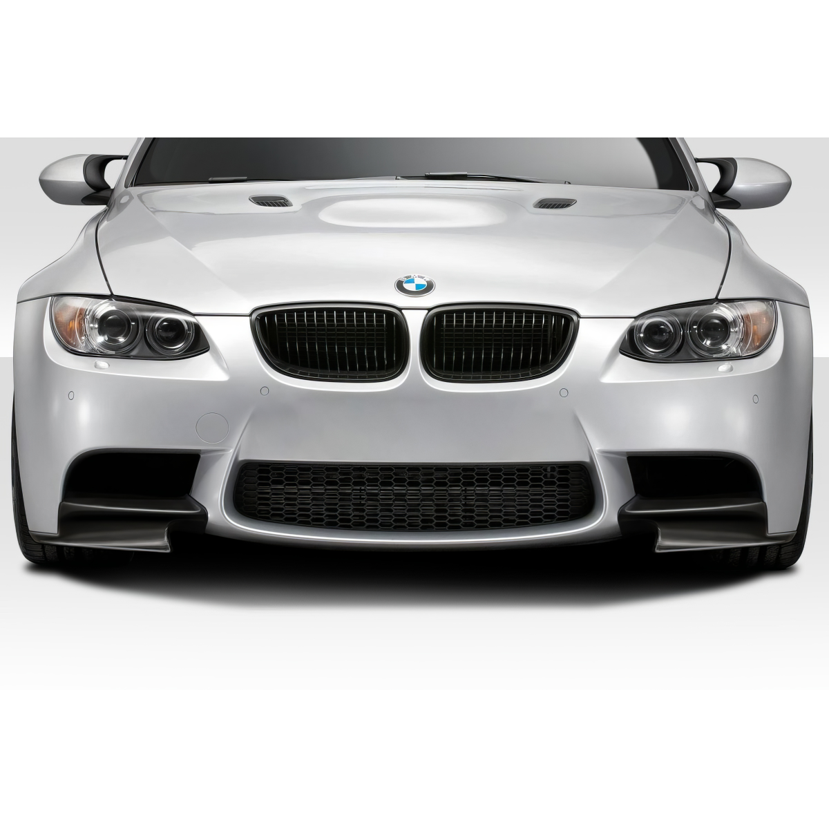 Modify your BMW M3 2008 with our Exterior/Other Exterior - Front angle view of vehicle with focus on lip splitters