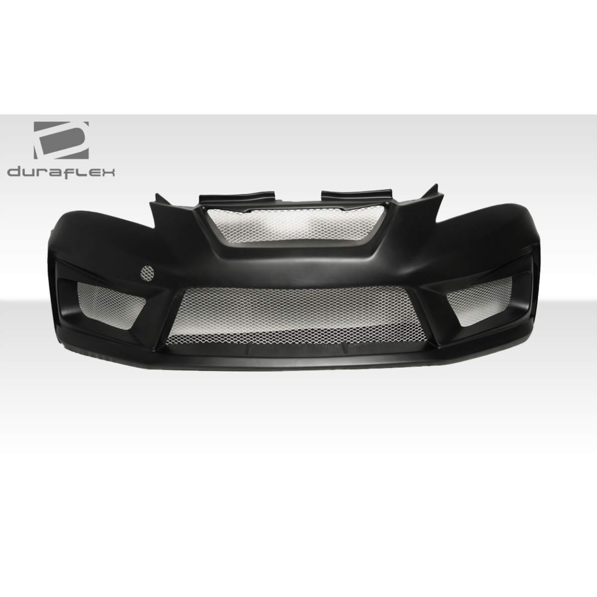 Modify your Genesis G70 2010 with our Exterior/Front Bumpers or Lips - Frontal view of a car bumper design