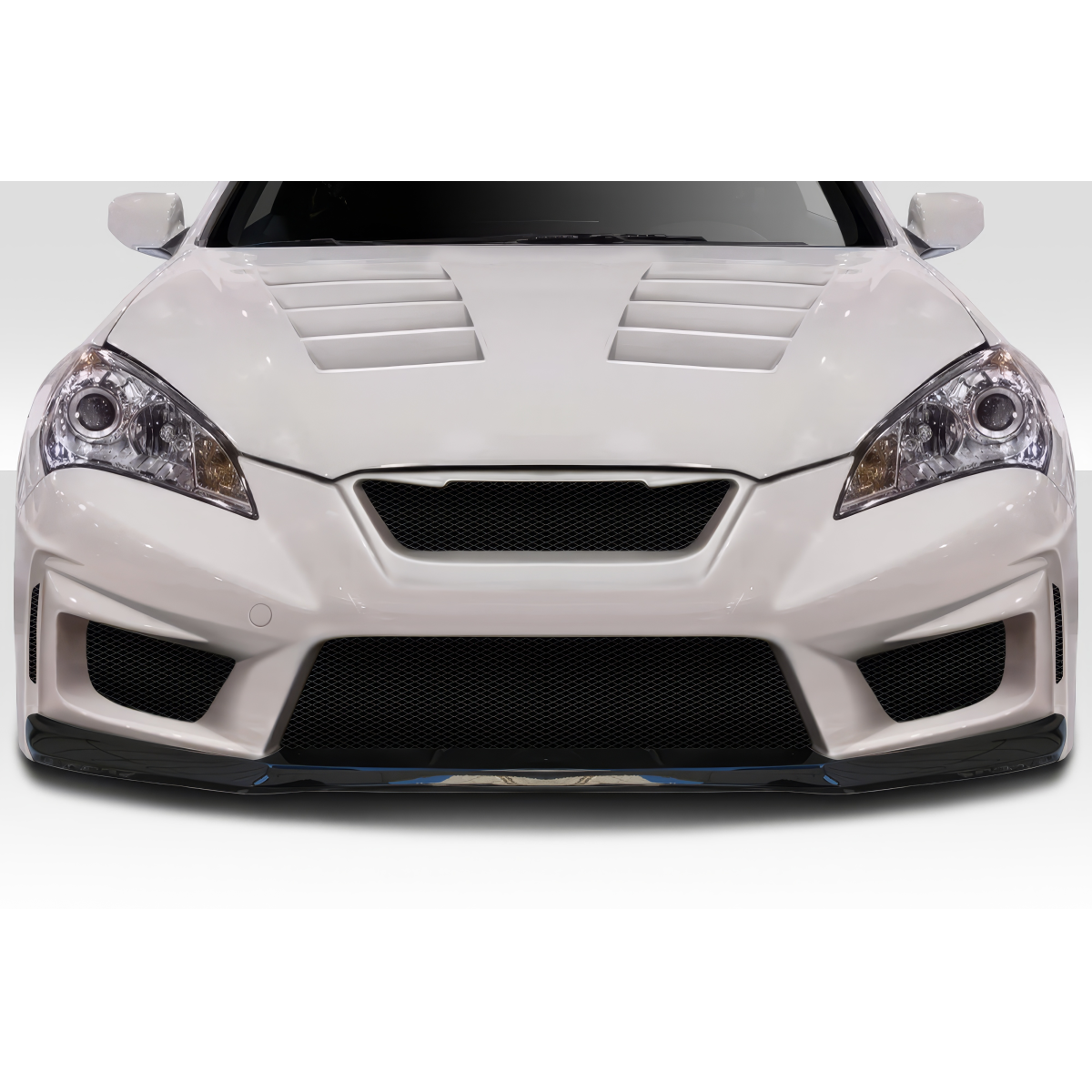 Modify your Genesis G70 2010 with our Exterior/Front Bumpers or Lips - Frontal view of vehicle part at 0 degree angle