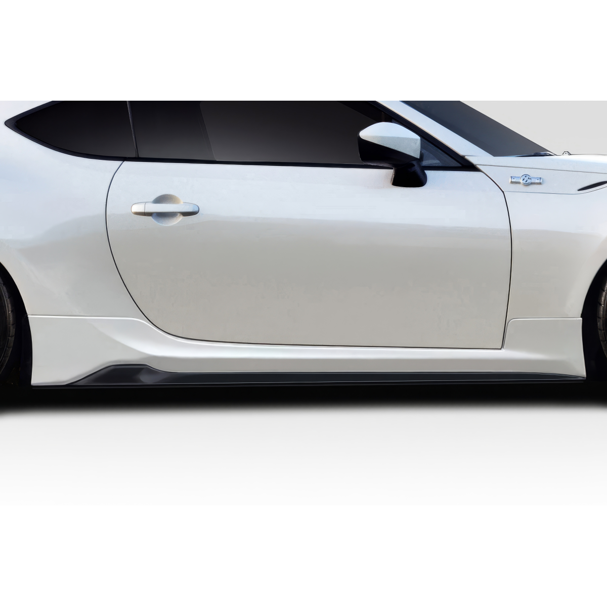 Modify your Subaru BRZ 2013 with our Exterior/Side Skirts - Part viewed from a slight side angle