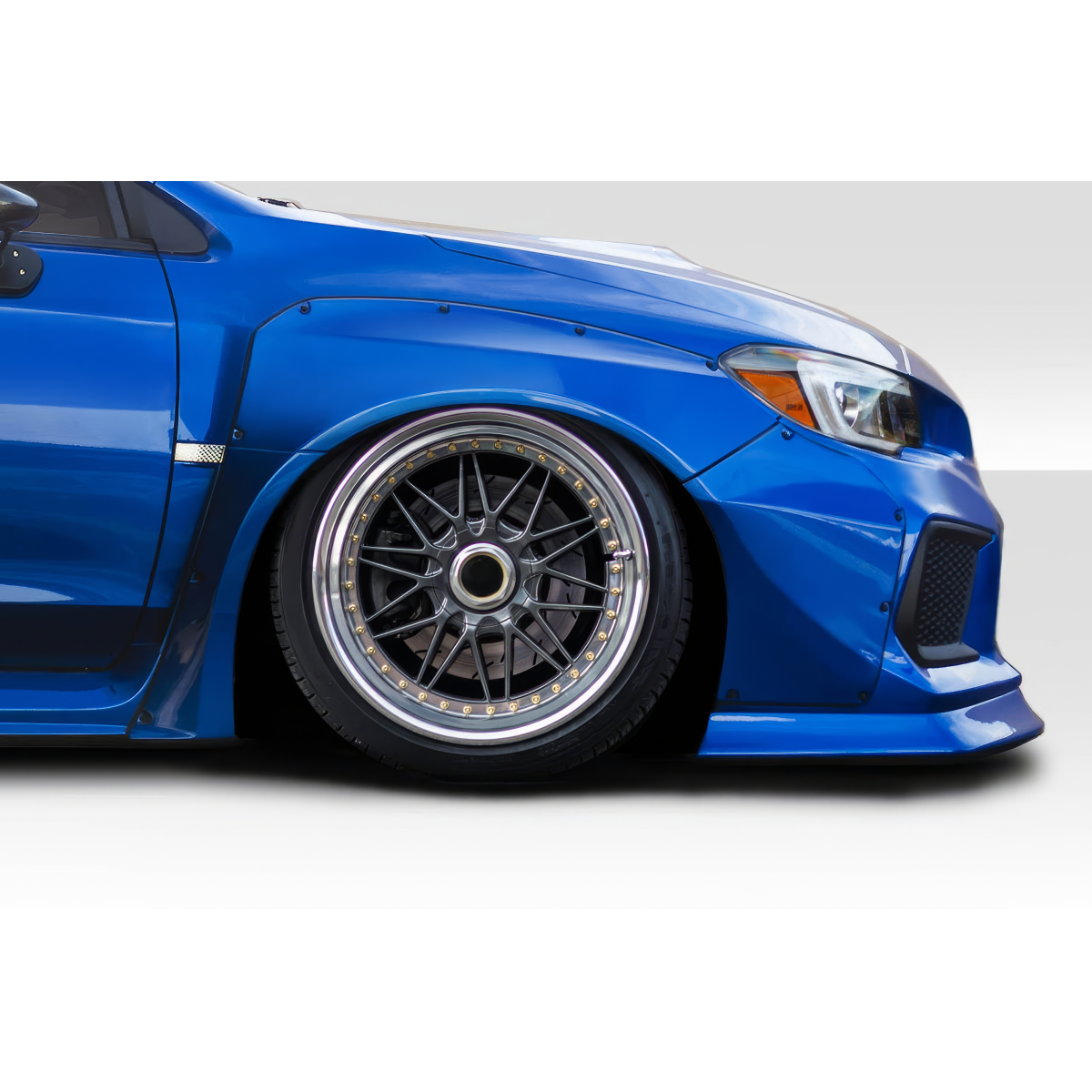 Modify your Subaru WRX 2015 with our Exterior/Fenders - Side angle view of fender and wheel