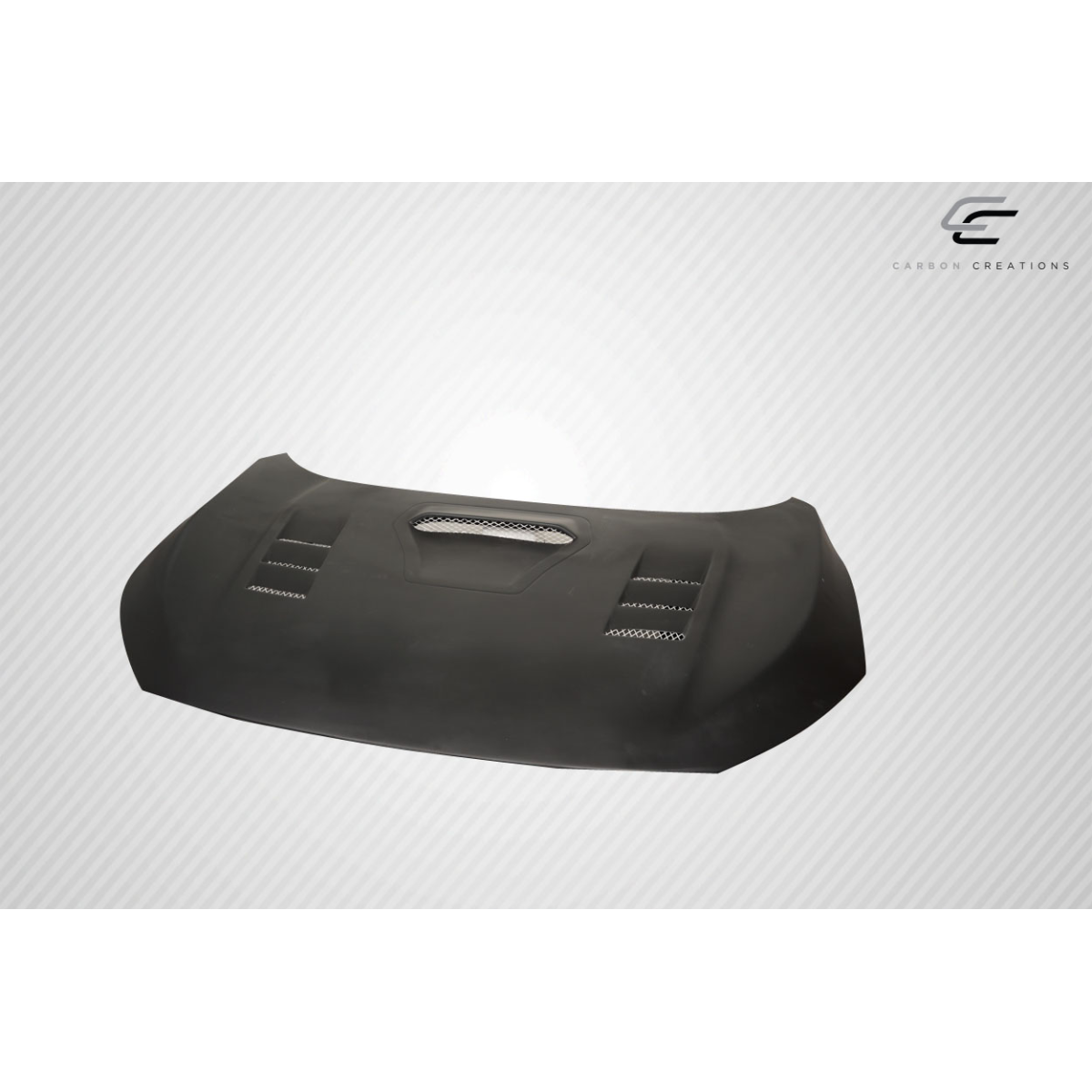 Modify your Honda Civic 2016 with our Exterior/Hoods - Front view angled slightly to the side