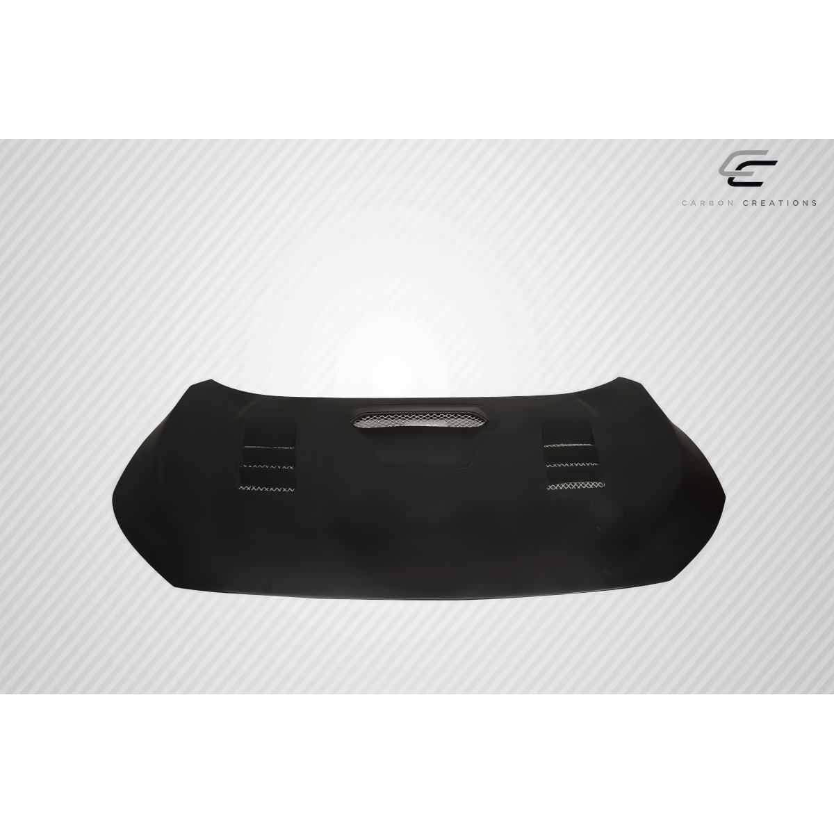 Modify your Honda Civic 2016 with our Exterior/Hoods - Viewed from the front at a slight angle