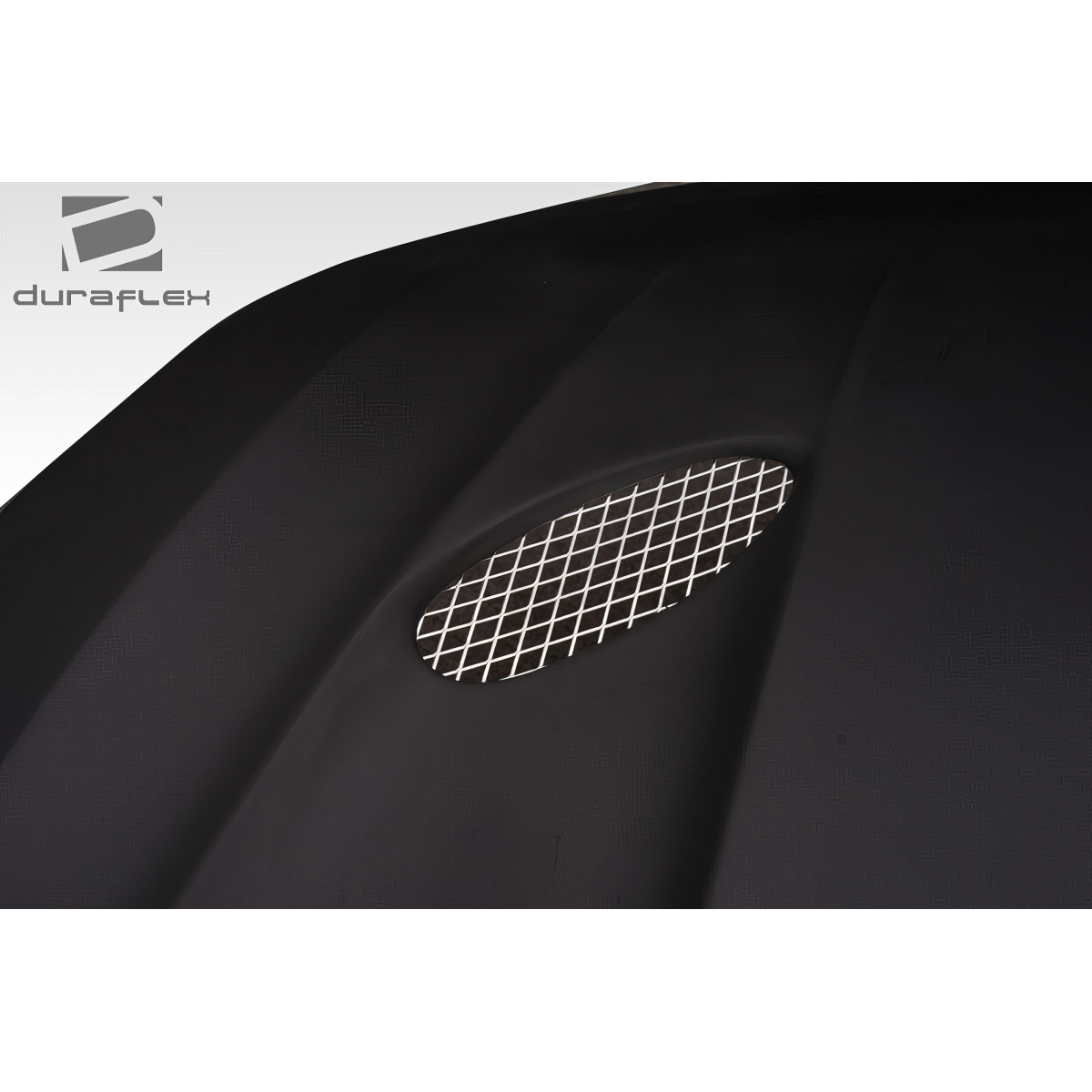 Modify your KIA Stinger 2018 with our Exterior/Hoods - Angle shows close up of hood vent design
