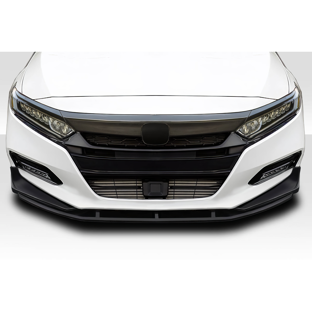 Modify your Honda Accord 2018 with our Exterior/Front Bumpers or Lips - Front view of the vehicle part