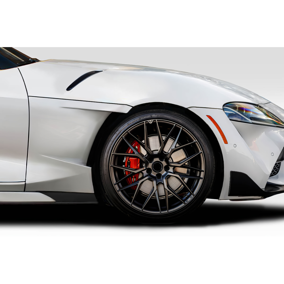 Modify your Toyota Supra 2020 with our Exterior/Fenders - The image shows a three quarter angle view