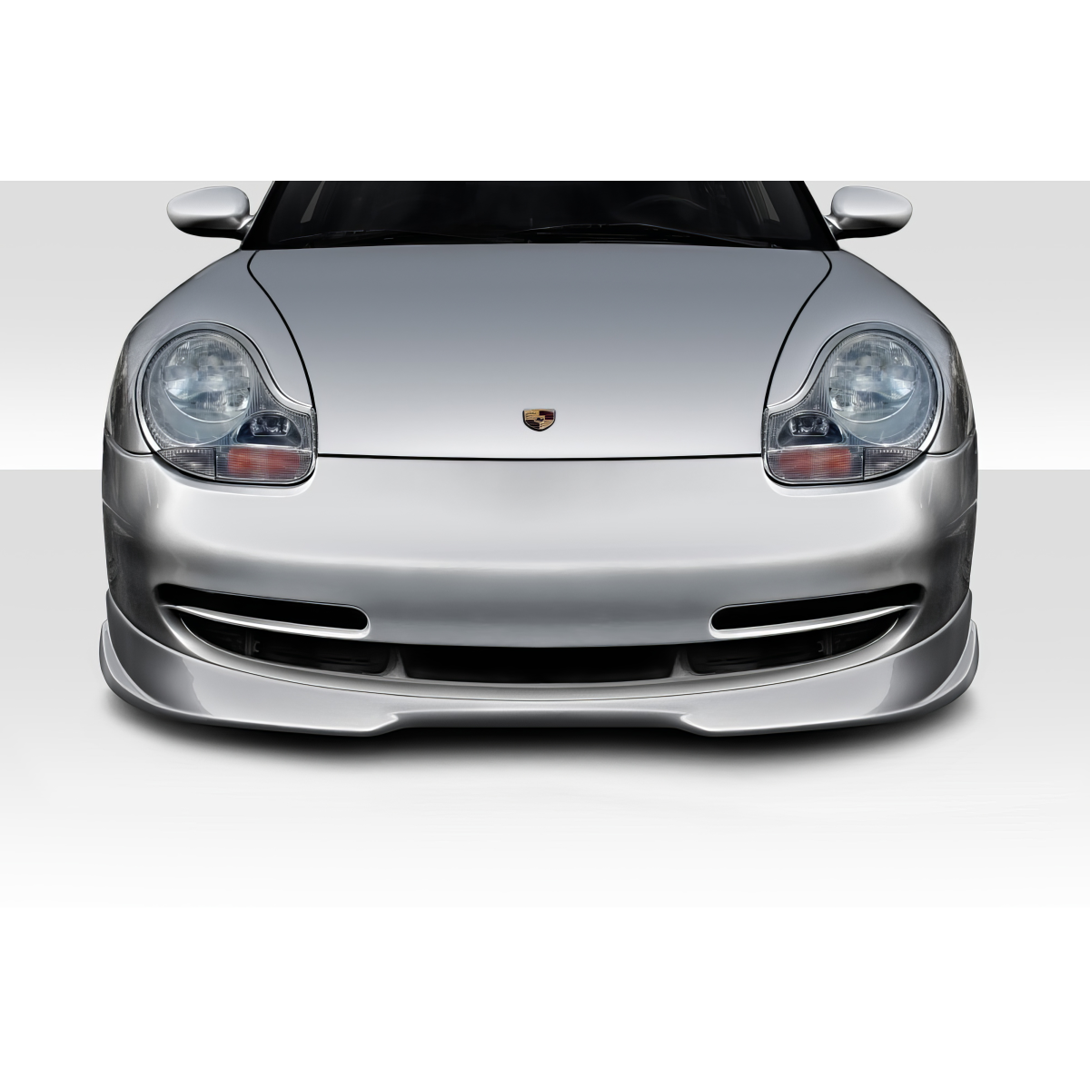 Modify your Porsche 911 1999 with our Exterior/Front Bumpers or Lips - Front view of Porsche 911 from a straight angle