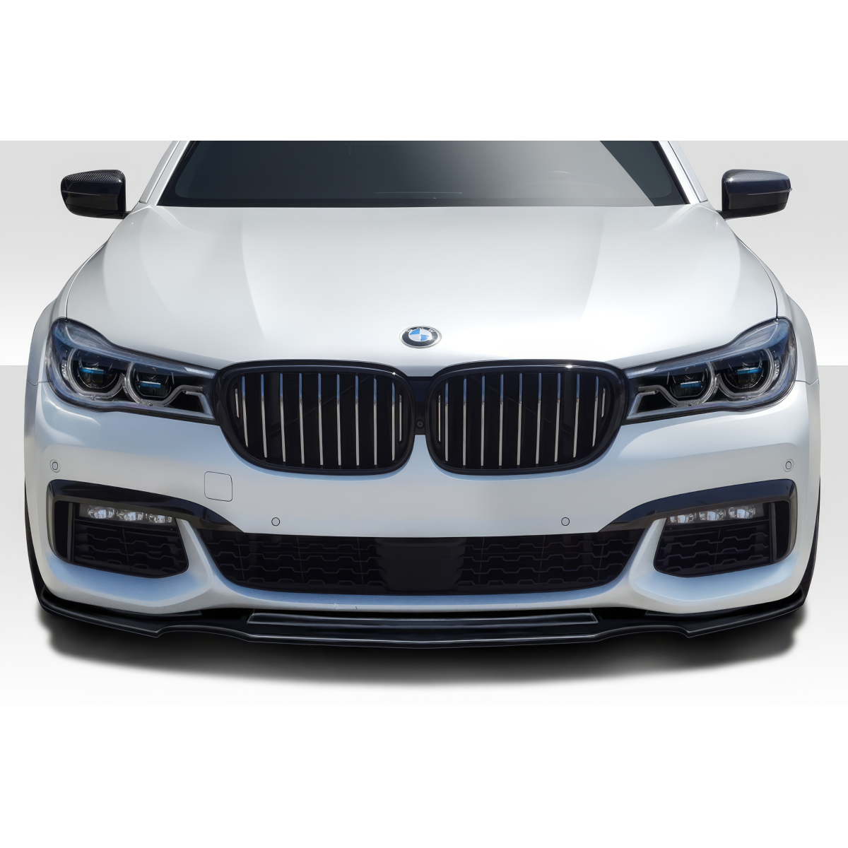 Modify your BMW 7-Series 2016 with our Exterior/Front Bumpers or Lips - Frontal view showcasing front bumper design