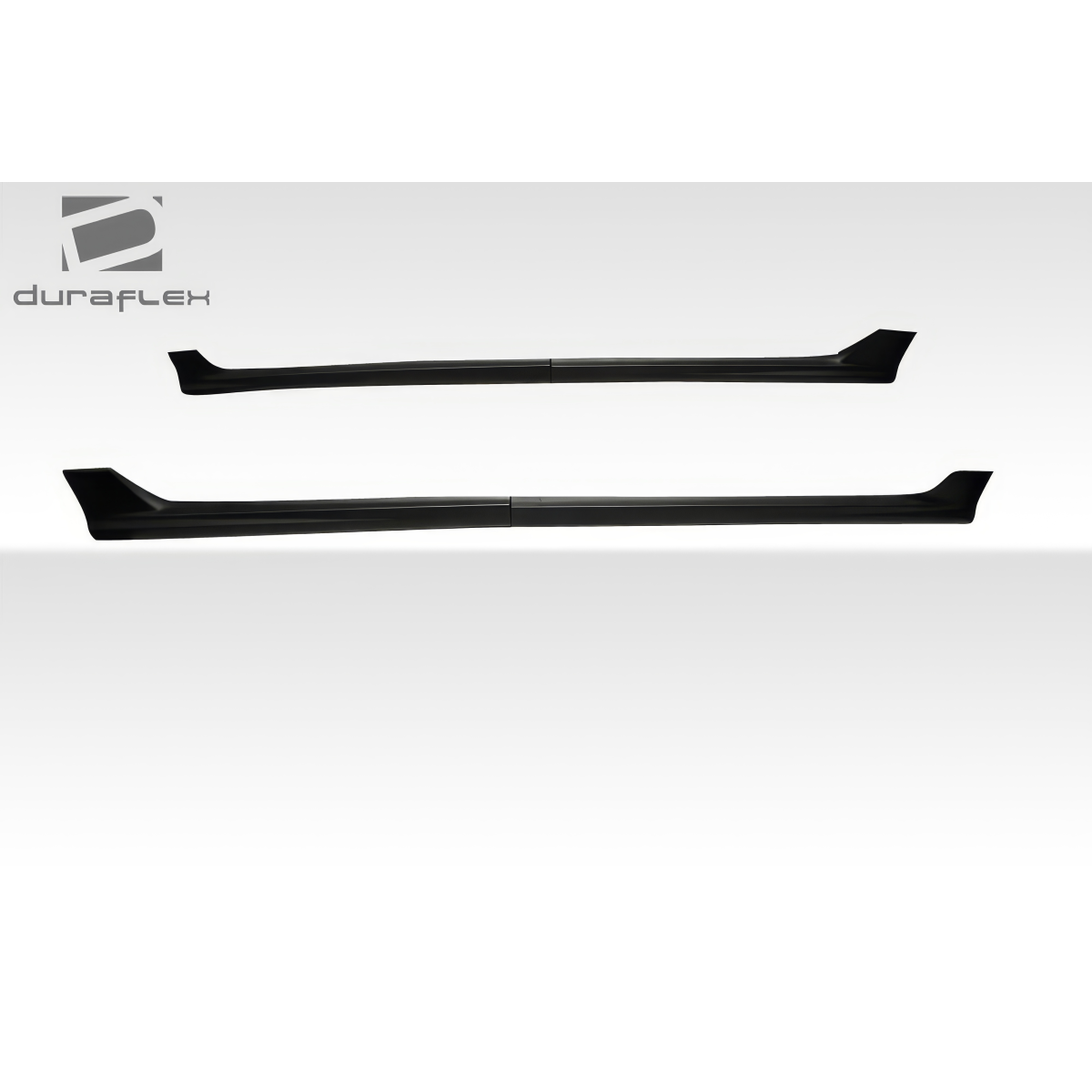 Modify your Toyota Corolla 2009 with our Exterior/Side Skirts - Part is displayed at a slight angle upwards