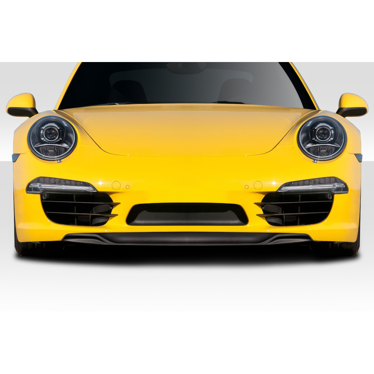 Modify your Porsche 911 2012 with our Exterior/Front Bumpers or Lips - Front view of vehicle at eye level