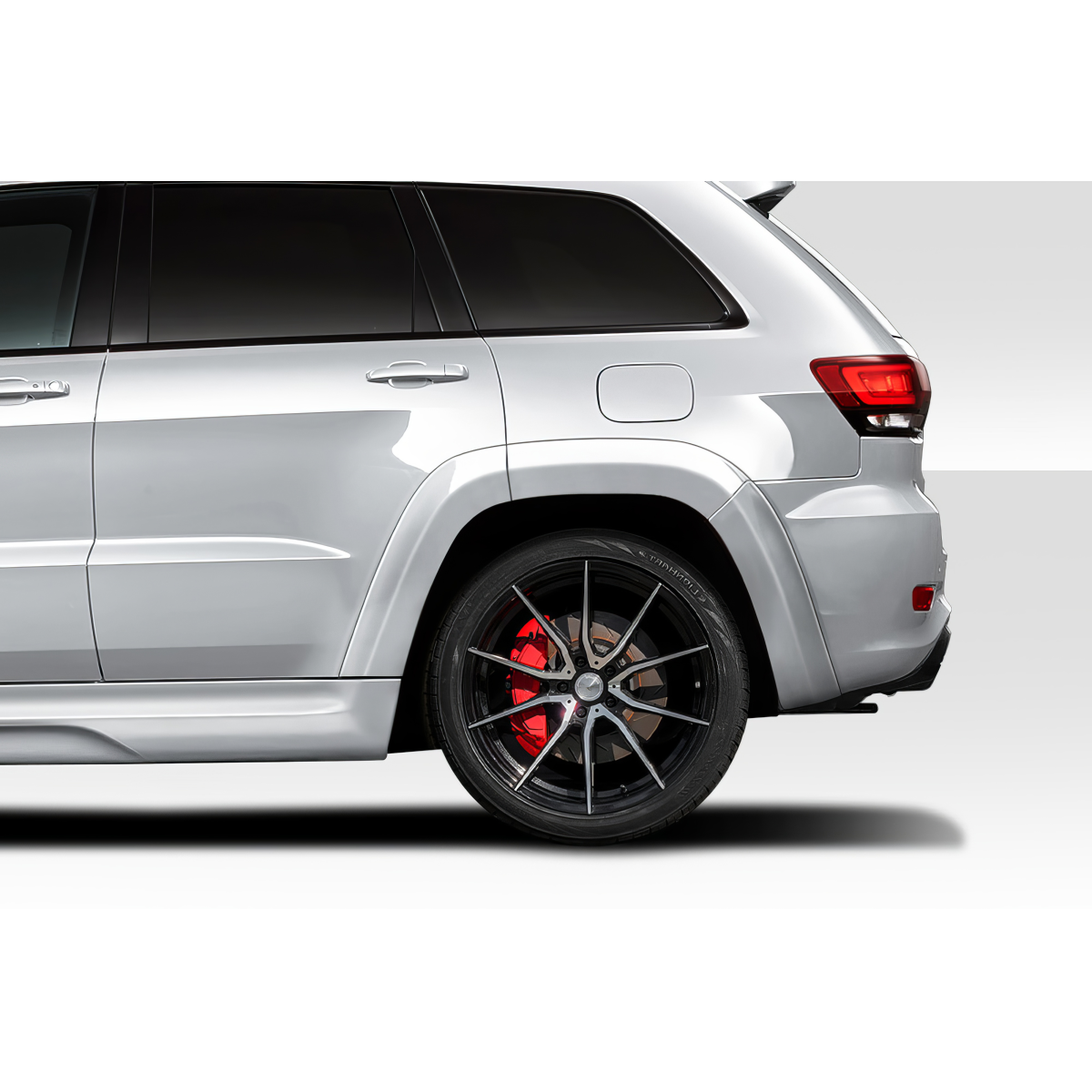 Modify your Jeep Cherokee 2011 with our Exterior/Fenders - Side angle view of vehicle part