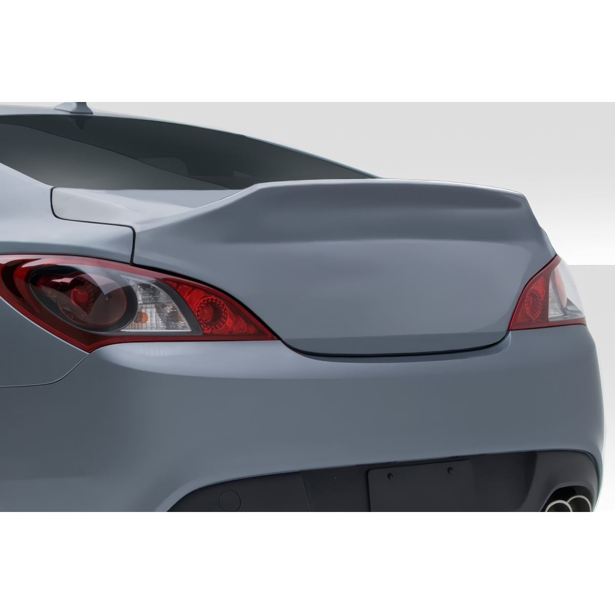 Modify your Genesis G70 2010 with our Exterior/Trunks - Rear angle view of the trunk with a spoiler