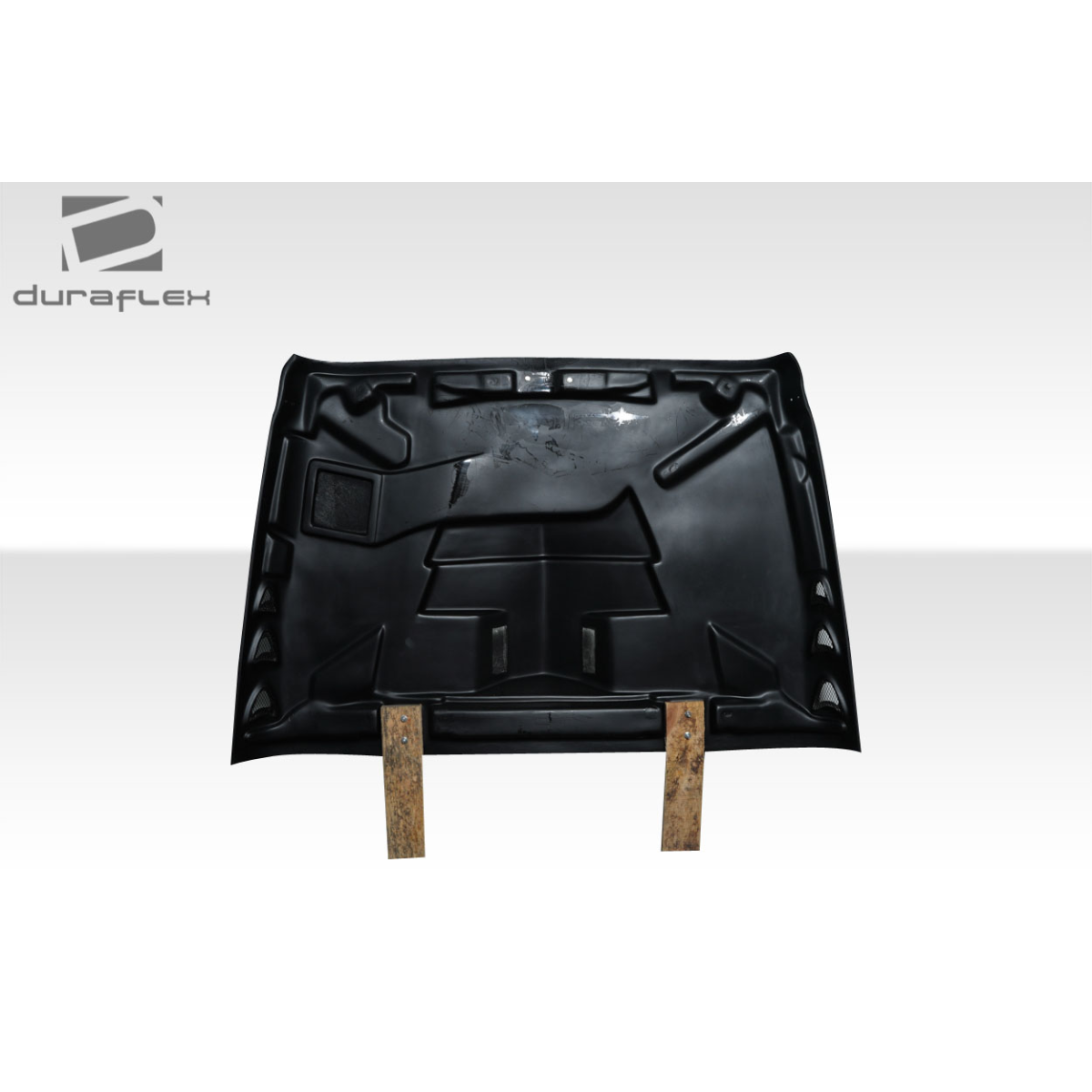 Modify your Jeep Wrangler 2007 with our Exterior/Hoods - The part is shown from a straight angle view