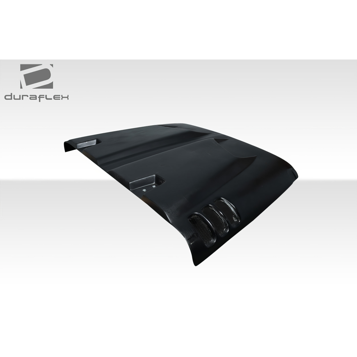 Modify your Jeep Wrangler 2007 with our Exterior/Hoods - Angled view showcasing the hood from the side