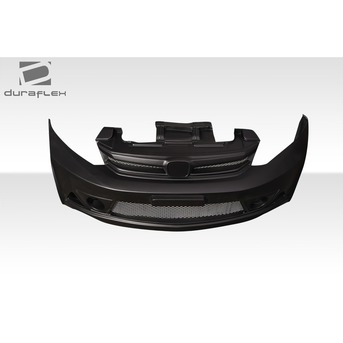 Modify your Honda Civic 2012 with our Exterior/Front Bumpers or Lips - Front view of the front bumper at a slight angle