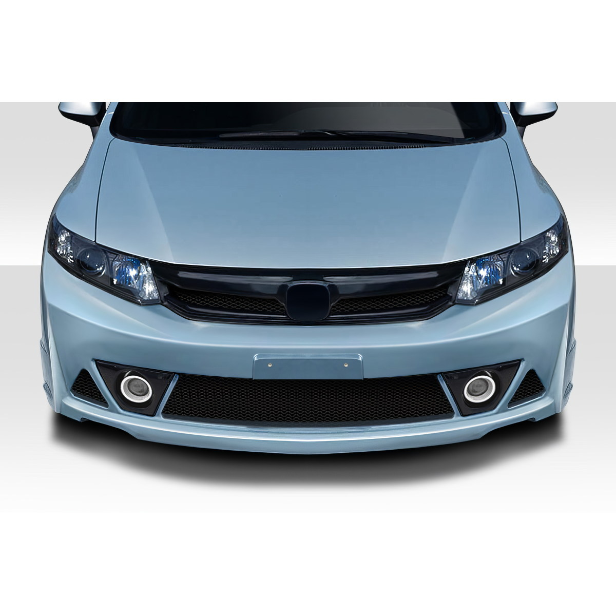 2012 2014 Honda Civic 2dr Duraflex MR Front Bumper 1 Piece