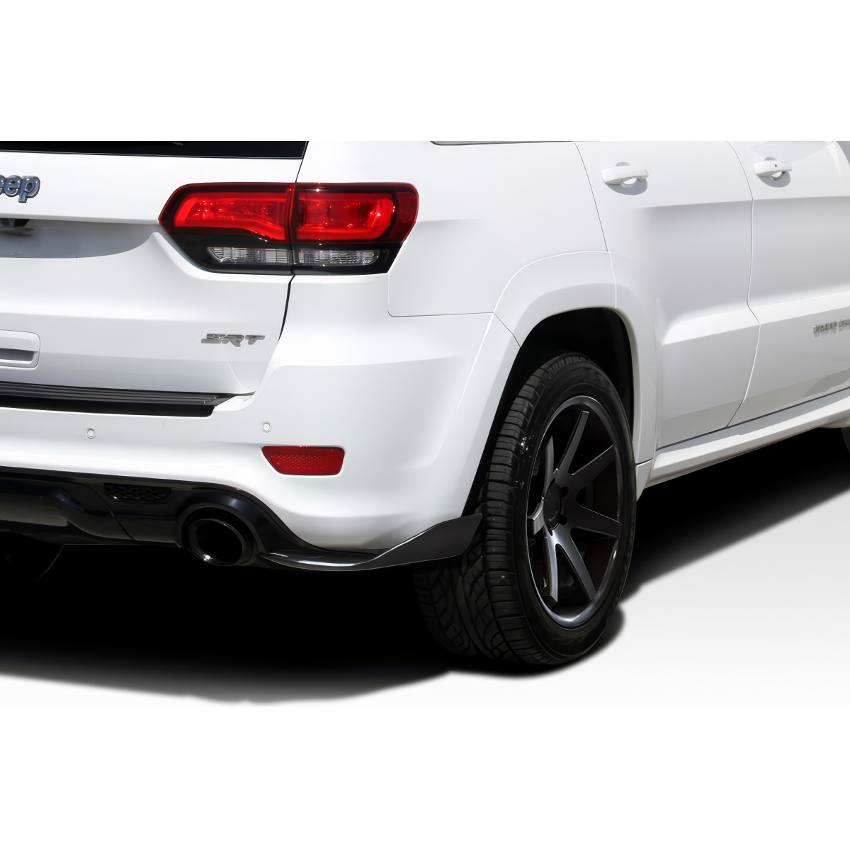 Modify your Jeep Cherokee 2011 with our Exterior/Rear Bumpers or Lips - Rear view at a right angle