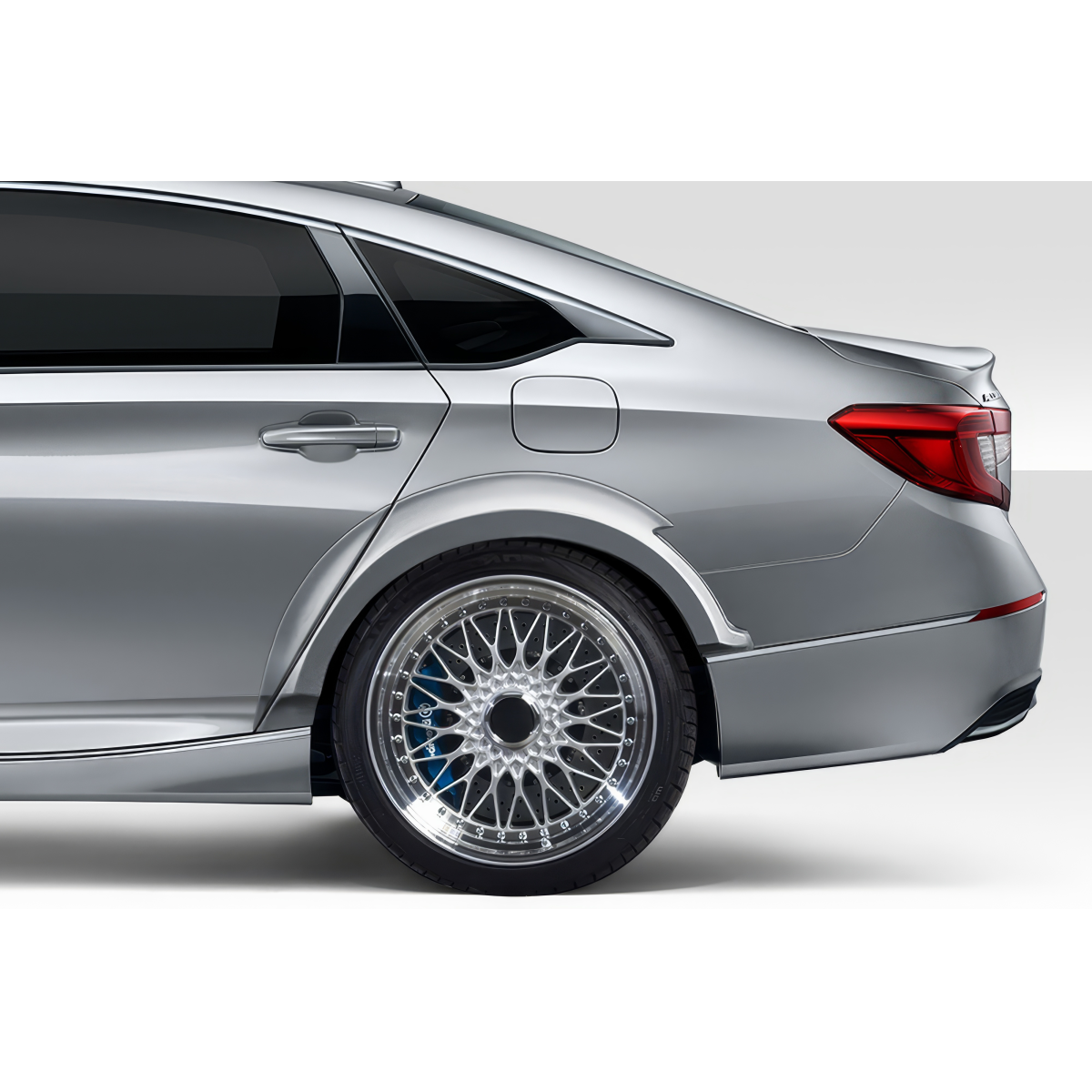 Modify your Honda Accord 2018 with our Exterior/Fenders - Side profile view of the car part