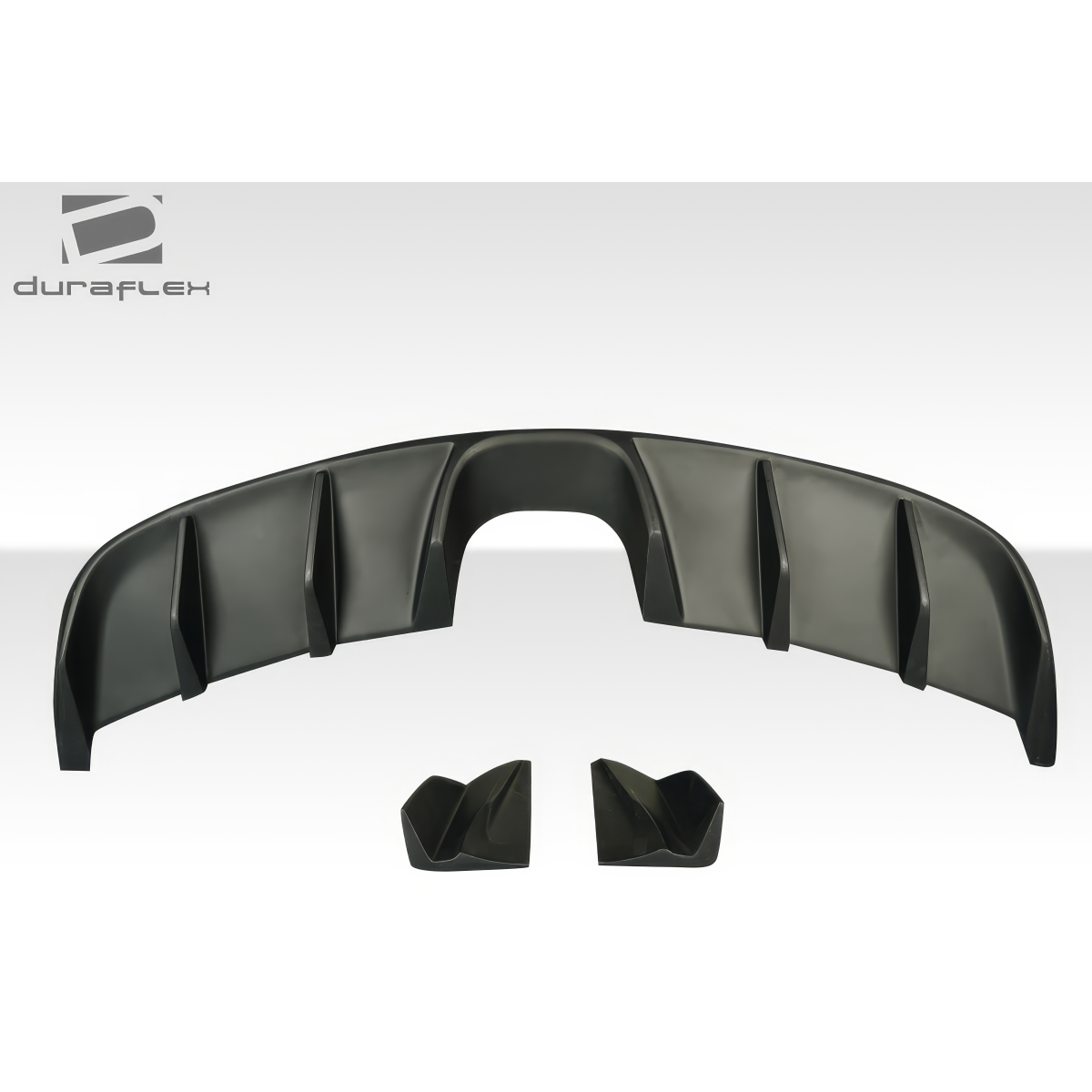 Modify your Porsche Cayman 2014 with our Exterior/Diffusers - Rear diffuser angled from a top view