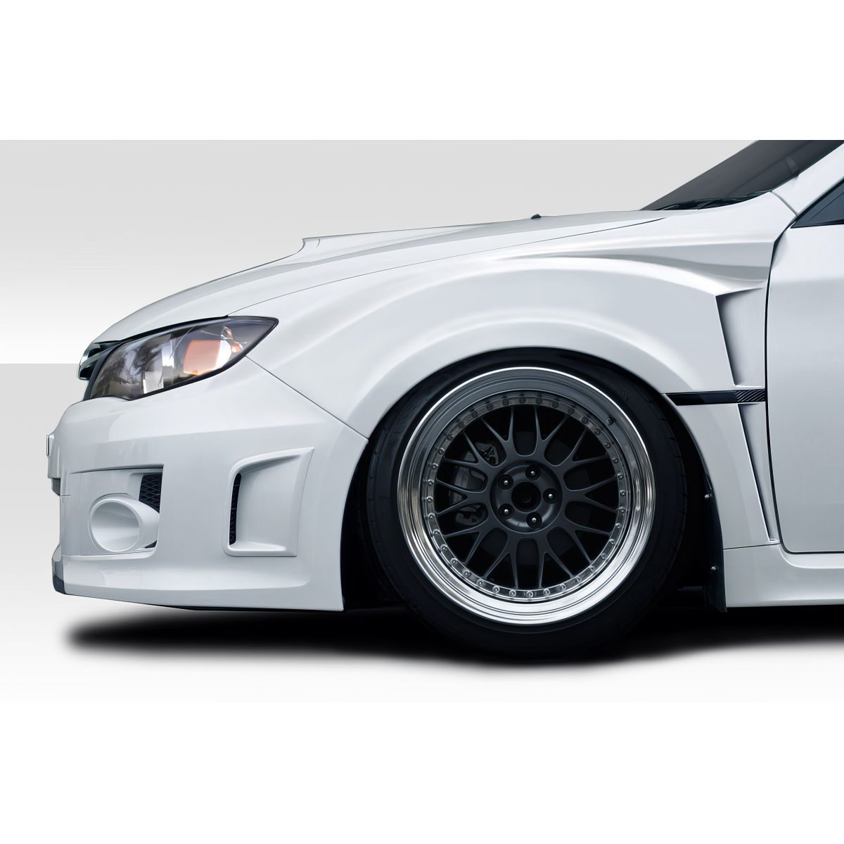 Modify your Subaru Impreza 2008 with our Exterior/Fenders - Side angle showing front fender and wheel