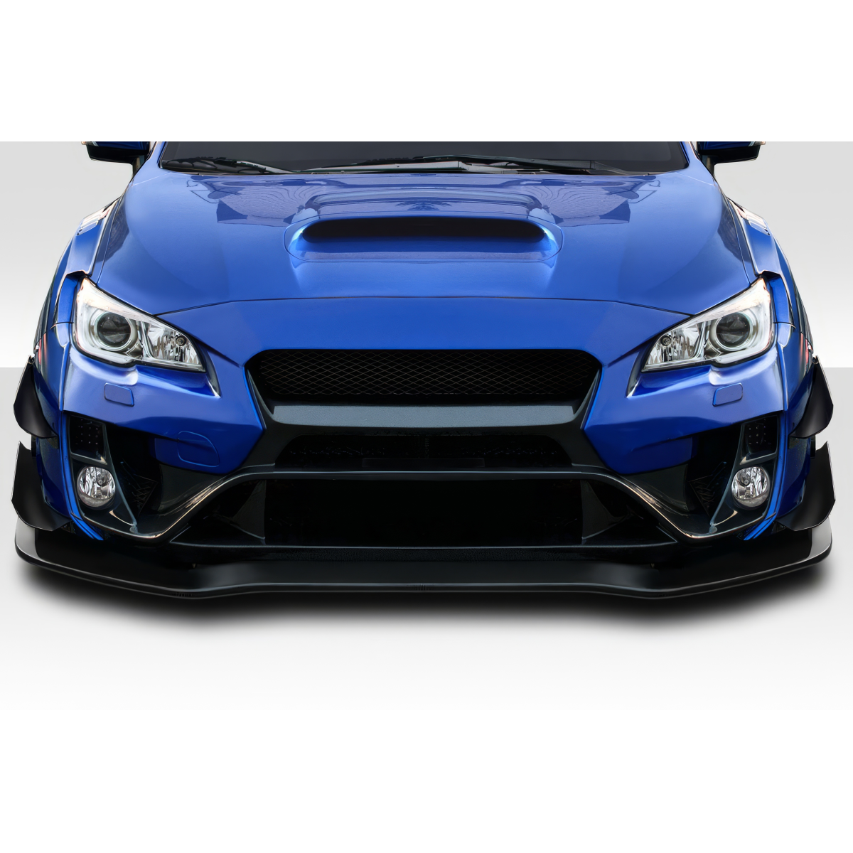 Modify your Subaru Impreza 2015 with our Exterior/Front Bumpers or Lips - Front view low angle of car exterior part