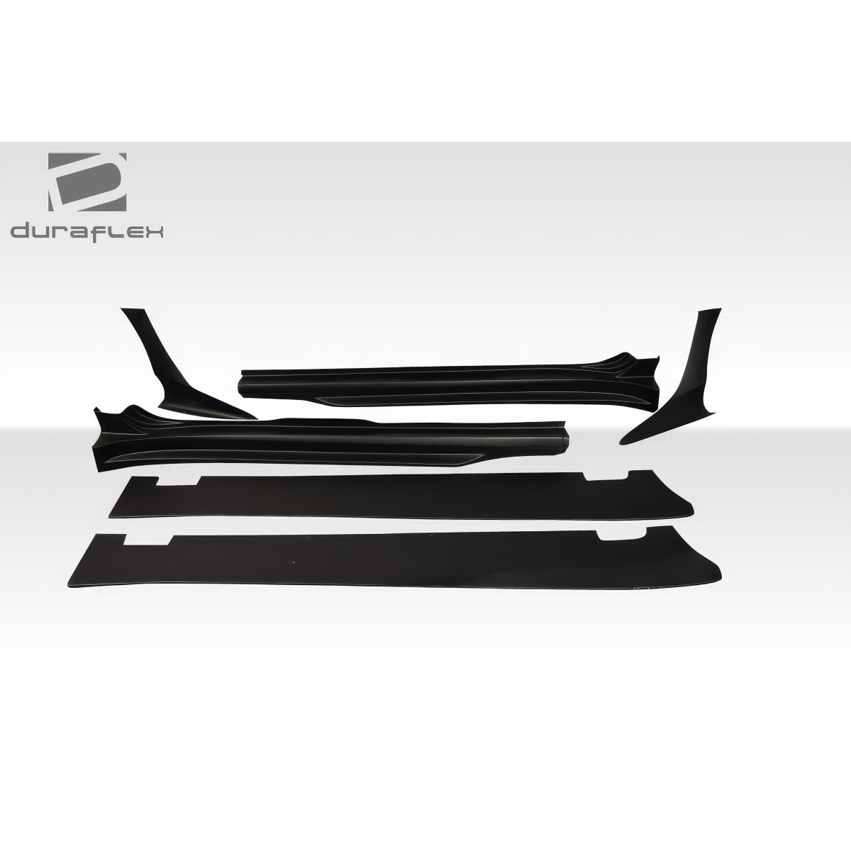 Modify your Subaru Impreza 2015 with our Exterior/Side Skirts - Parts displayed from a top-down angle