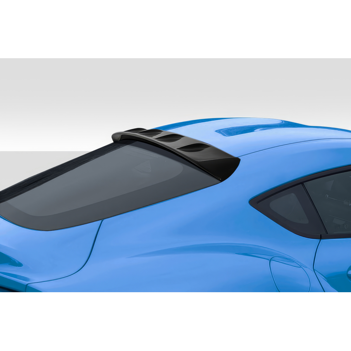 Modify your Toyota Supra 2019 with our Exterior/Wings - Rear angle view of the roof wing