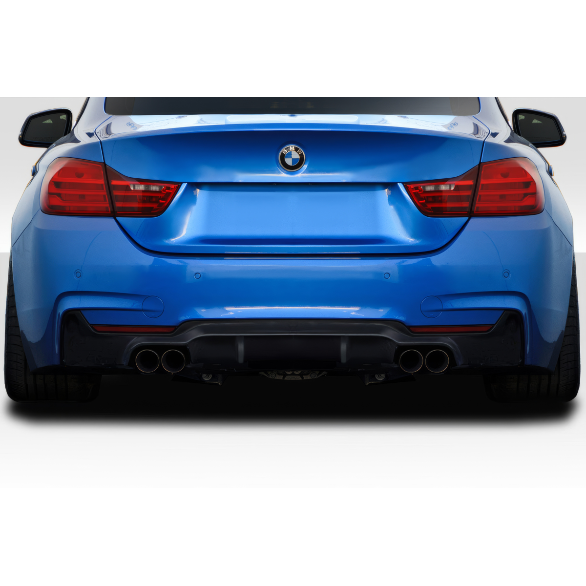 Modify your BMW 4-Series 2014 with our Exterior/Complete Body Kits - Rear view of vehicle at eye level angle