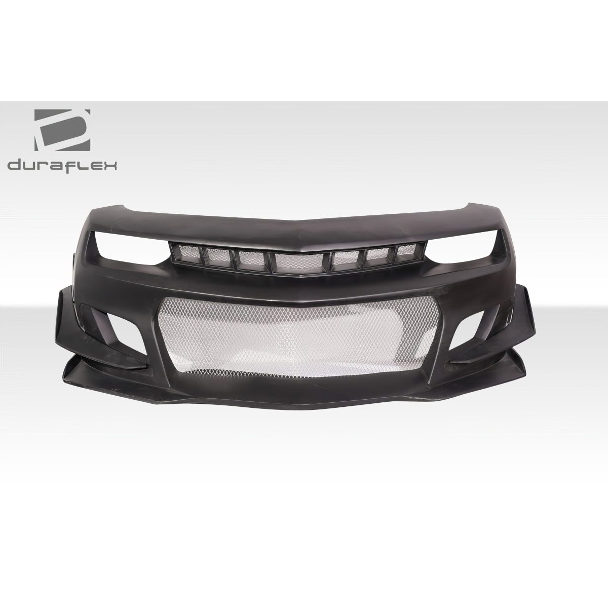 Modify your Chevrolet Camaro 2010 with our Exterior/Front Bumpers or Lips - Front view of front bumper at eye level