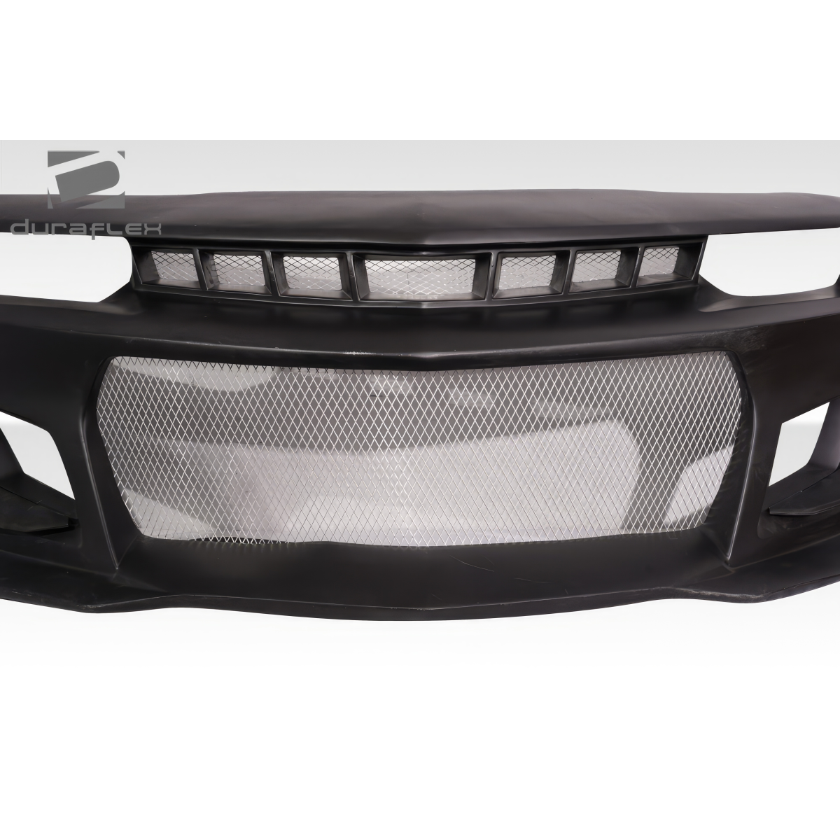 Modify your Chevrolet Camaro 2010 with our Exterior/Front Bumpers or Lips - Front view of front bumper part at eye level