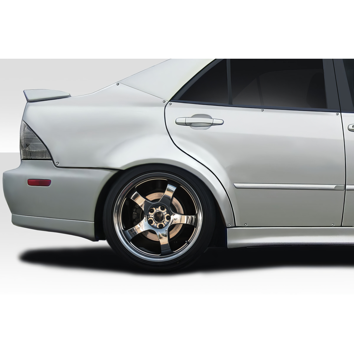 Modify your Lexus IS Series 2000 with our Exterior/Fenders - Side angle showing rear of vehicle and fender