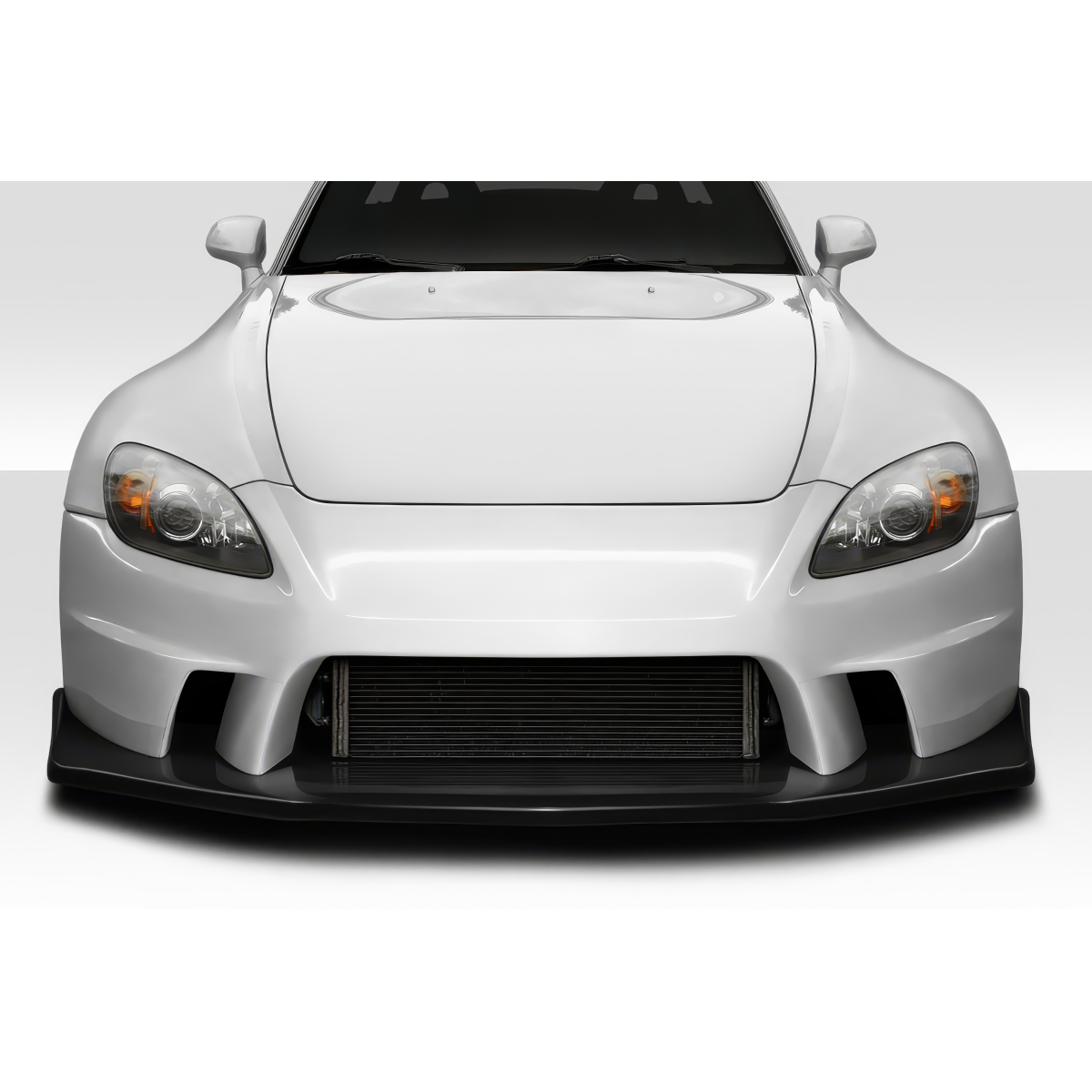 Modify your Honda S2000 2000 with our Exterior/Front Bumpers or Lips - Front view of vehicle at eye level angle