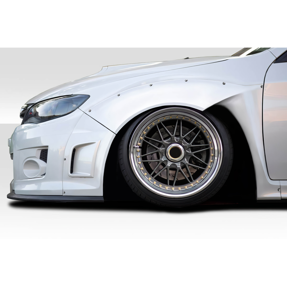 Modify your Subaru Impreza 2011 with our Exterior/Fenders - Side view showing fender flares at a slight angle