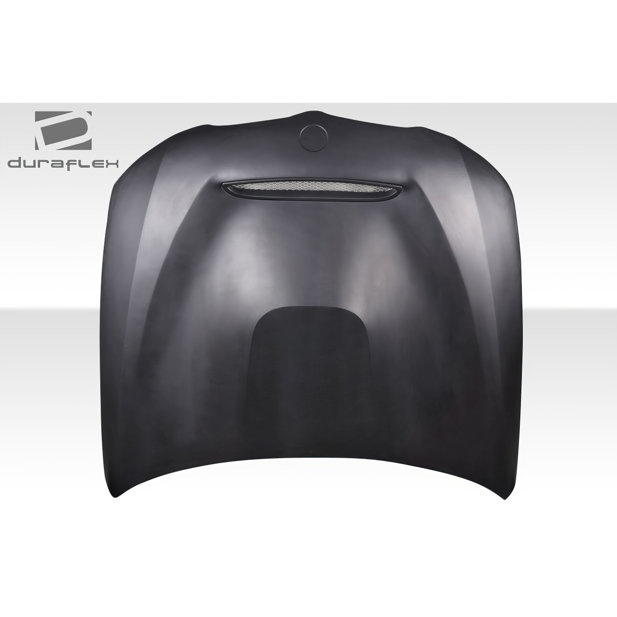 Modify your BMW 3-Series 2009 with our Exterior/Hoods - Front view of BMW hood part shown at a straight angle