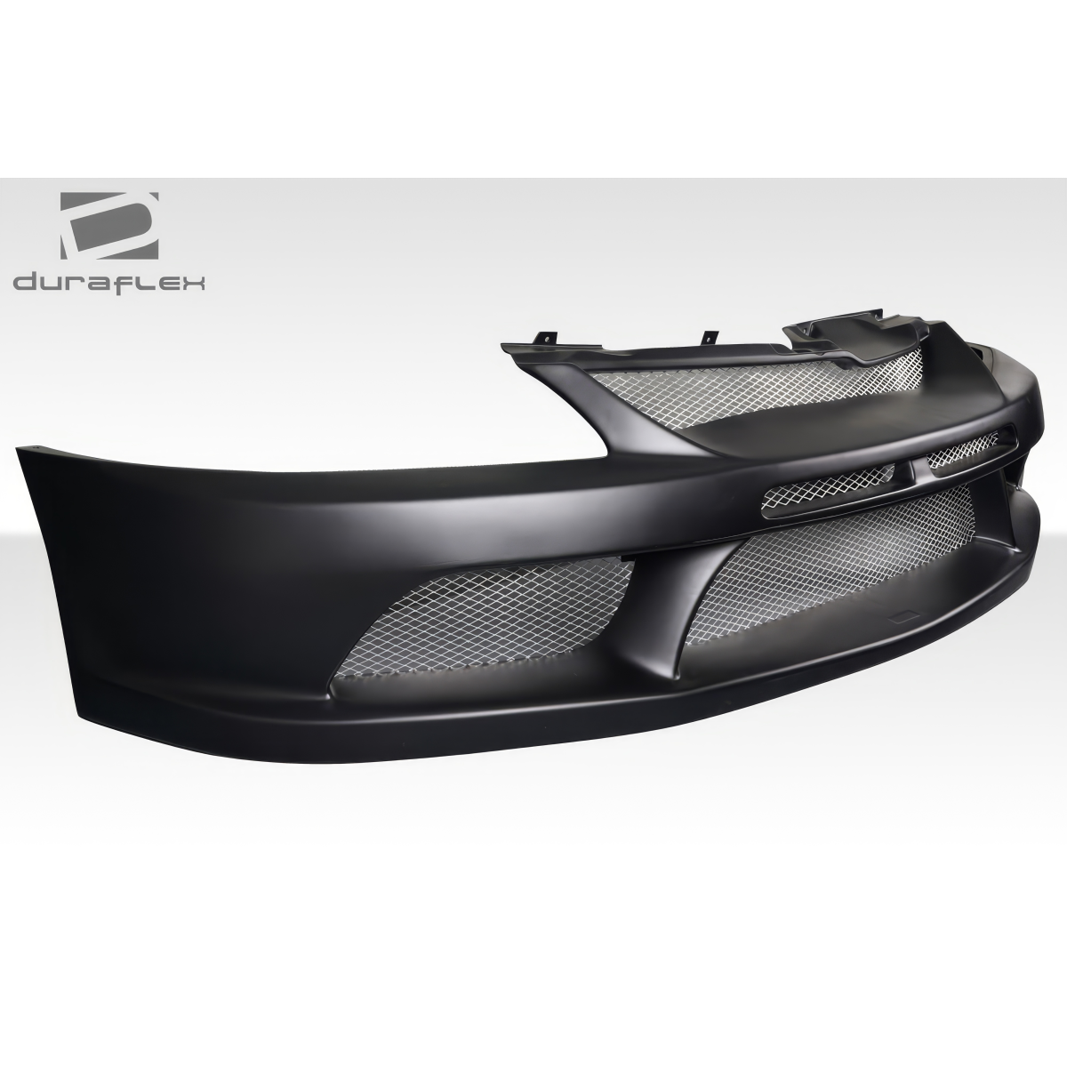 Modify your Mitsubishi Evolution 2003 with our Exterior/Front Bumpers or Lips - Part viewed from a front angle slightly above