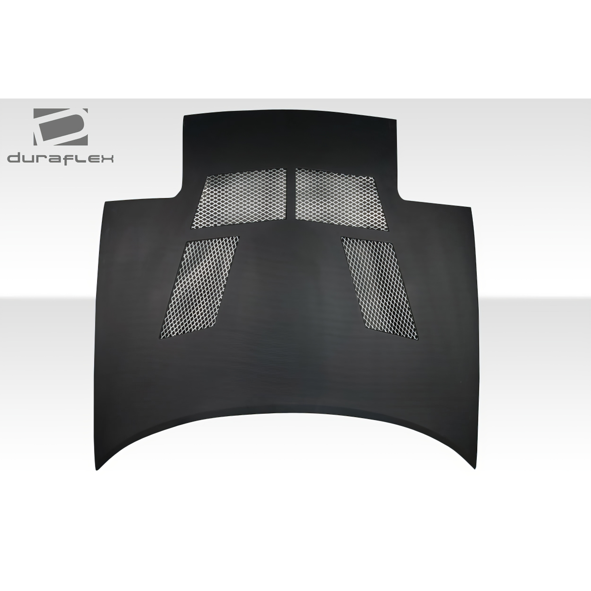 Modify your Mazda Miata 1990 with our Exterior/Hoods - Top down view of hood from slightly above